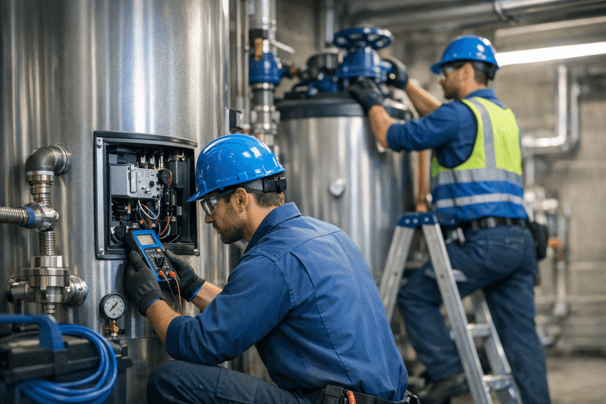 Commercial Water Heaters service by Peachwood Plumbing