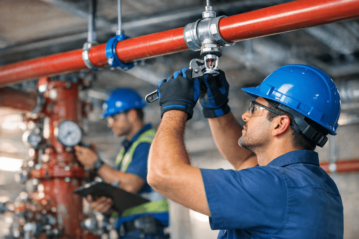 Fire Sprinkler Systems service by Peachwood Plumbing