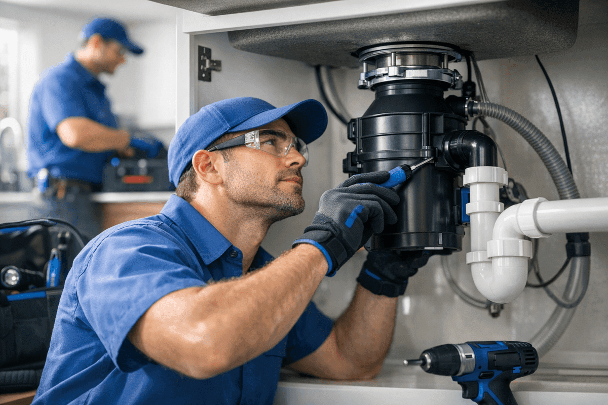 Garbage Disposal Repair service by Peachwood Plumbing