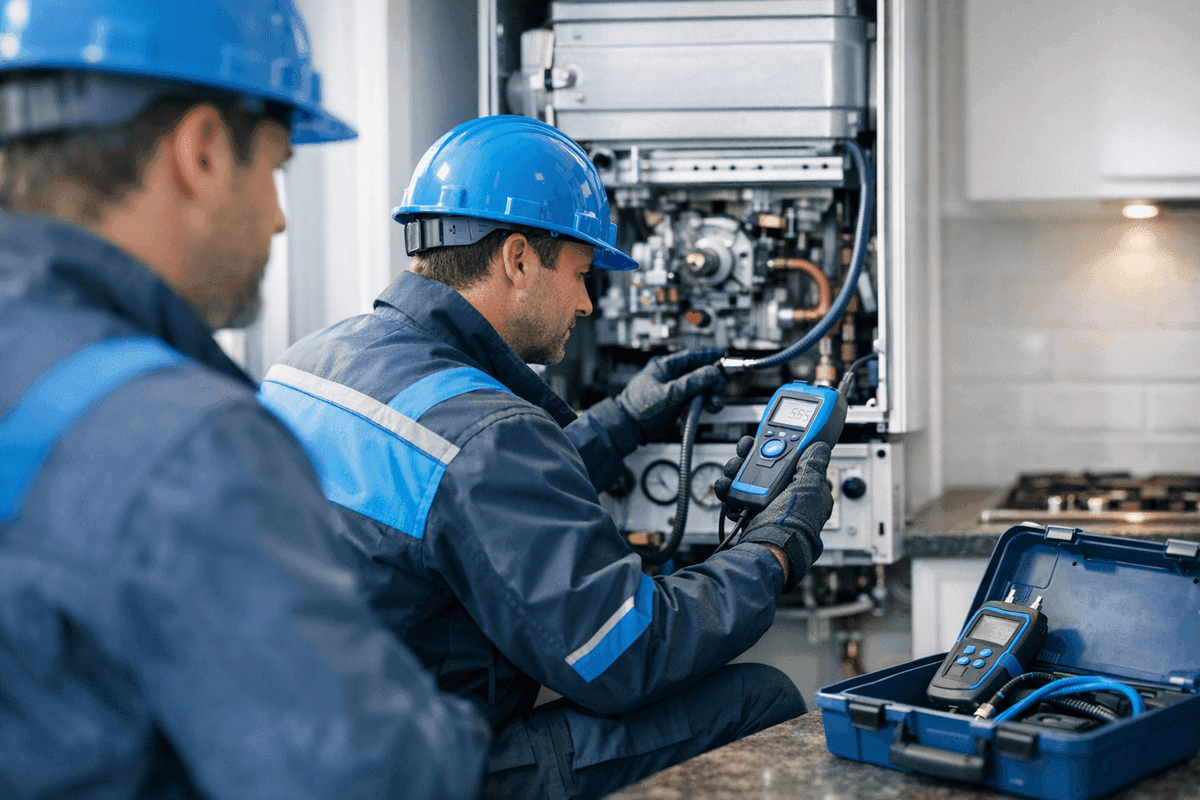 Gas Safety Checks service by Peachwood Plumbing