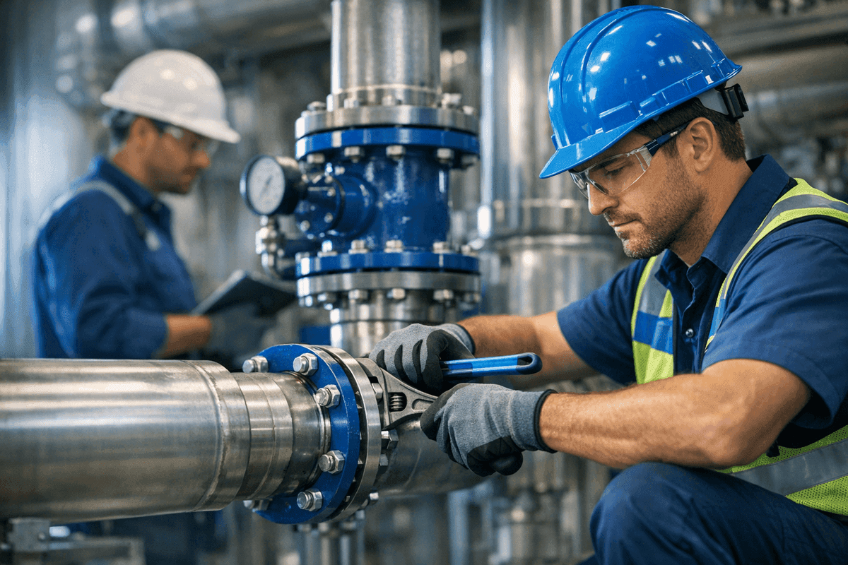 Industrial Pipe Systems service by Peachwood Plumbing