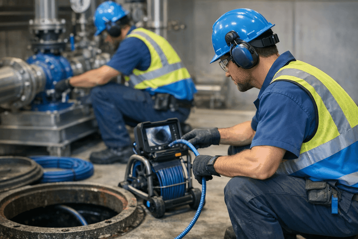 Industrial Sewer Systems service by Peachwood Plumbing