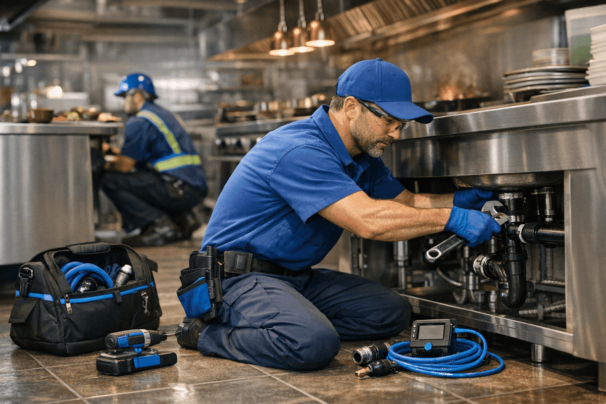 Restaurant Plumbing service by Peachwood Plumbing
