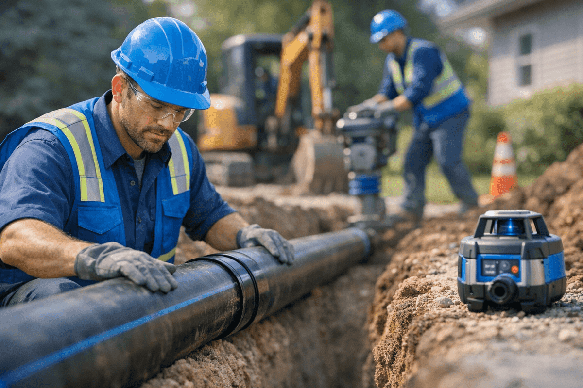 Sewer Line Installation service by Peachwood Plumbing