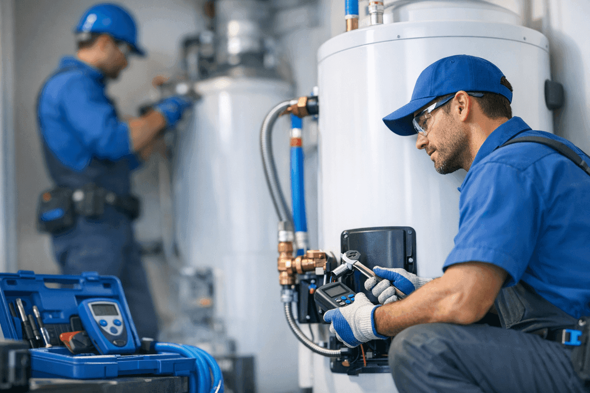 Water Heater Repair service by Peachwood Plumbing